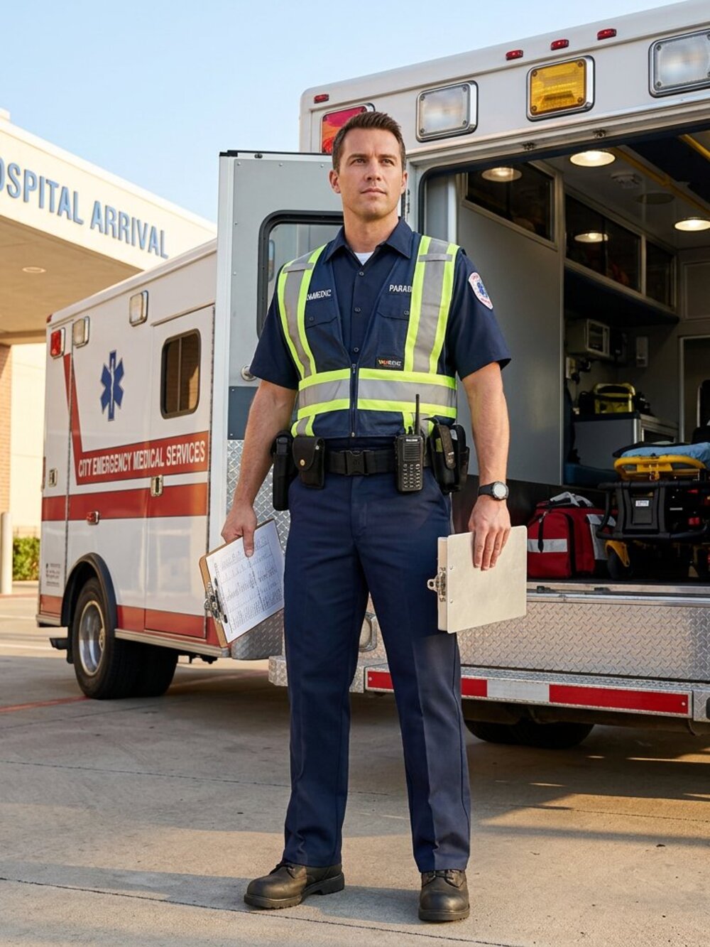 Workrite FR Blue Flame Resistant Station Wear Pants - Size 32x32